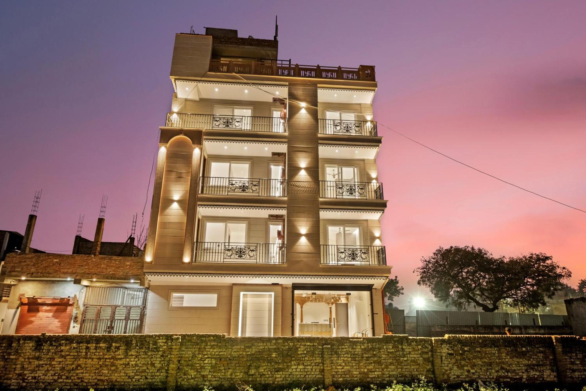 Hari Om Residency 800 Meters From Ram Mandir Ayodhya Hotell Exteriör bild